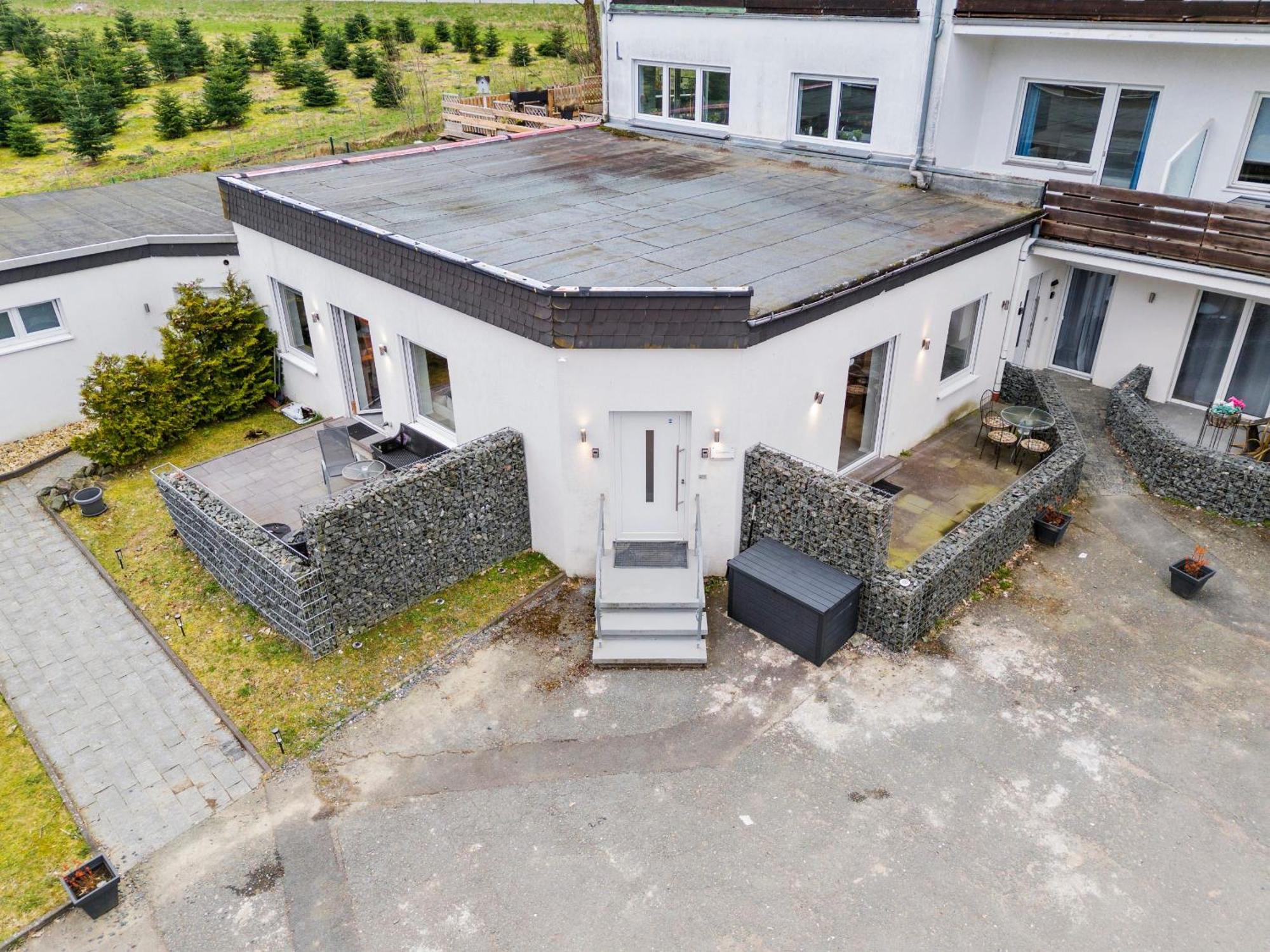 Greenhouse Living Apartment Fagus Mit Terrasse Und Feuerstelle - 6 Minuten Nach Winterberg - 4 Minuten Zur Ruhrquelle - Wandern - Mountainbike Fahren - Reisen Mit Hund & Natur Geniessen Medebach Eksteriør billede