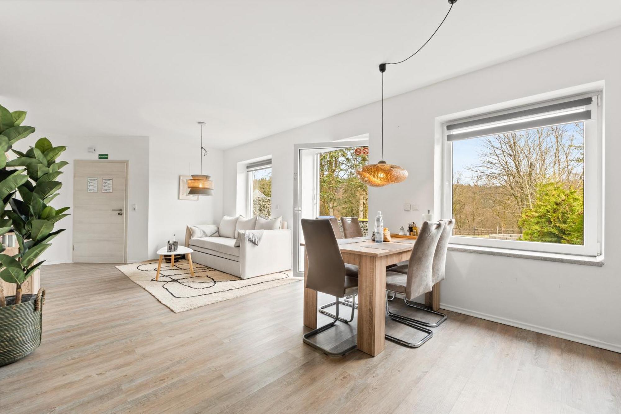 Greenhouse Living Apartment Fagus Mit Terrasse Und Feuerstelle - 6 Minuten Nach Winterberg - 4 Minuten Zur Ruhrquelle - Wandern - Mountainbike Fahren - Reisen Mit Hund & Natur Geniessen Medebach Eksteriør billede